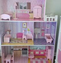 Load image into Gallery viewer, Victorian Design 3 Story Dollhouse - Adler's Store