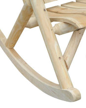 Load image into Gallery viewer, Wide Seat Solid Fir Wood Rocking Chair - Adler's Store