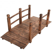 Load image into Gallery viewer, Wooden Arched Bridge Fairy Garden Ornament - Adler's Store