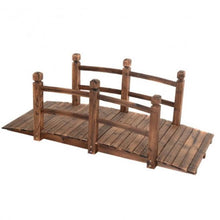 Load image into Gallery viewer, Wooden Arched Bridge Fairy Garden Ornament - Adler's Store