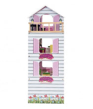 Load image into Gallery viewer, Wooden Dollhouse Cottage Playset with Furniture - Adler's Store