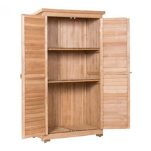 Load image into Gallery viewer, Wooden Garden Storage Shed in Shutter Design - Adler's Store