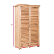 Load image into Gallery viewer, Wooden Garden Storage Shed in Shutter Design - Adler's Store