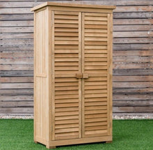 Load image into Gallery viewer, Wooden Garden Storage Shed in Shutter Design - Adler's Store