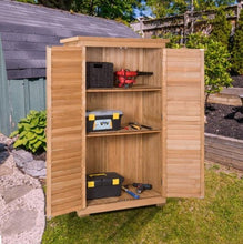 Load image into Gallery viewer, Wooden Garden Storage Shed in Shutter Design - Adler's Store