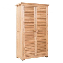 Load image into Gallery viewer, Wooden Garden Storage Shed in Shutter Design - Adler's Store