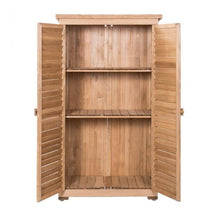 Load image into Gallery viewer, Wooden Garden Storage Shed in Shutter Design - Adler's Store
