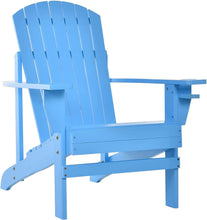 Load image into Gallery viewer, Wooden Outdoor Adirondack Lounge Chair - Adler's Store