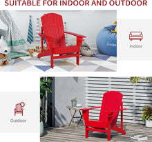 Load image into Gallery viewer, Wooden Outdoor Adirondack Lounge Chair - Adler's Store