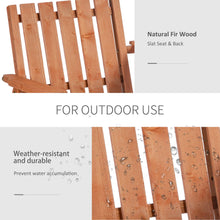 Load image into Gallery viewer, Wooden Patio Loveseat with Coffee Table - Adler's Store