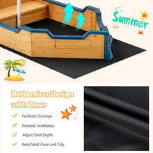 Load image into Gallery viewer, Wooden Pirate Sandboat with Bench Seat - Adler's Store