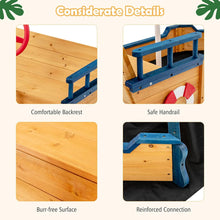 Load image into Gallery viewer, Wooden Pirate Sandboat with Bench Seat - Adler's Store