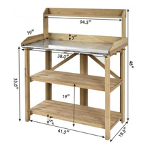 Load image into Gallery viewer, Wooden Planting Workstation - Adler's Store