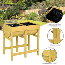 Load image into Gallery viewer, Wooden Raised Garden Bed Planter with Liner - Adler's Store