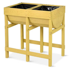 Load image into Gallery viewer, Wooden Raised Garden Bed Planter with Liner - Adler's Store