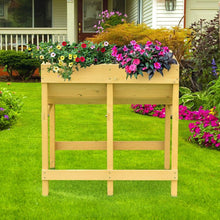 Load image into Gallery viewer, Wooden Raised Garden Bed Planter with Liner - Adler's Store