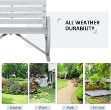 Load image into Gallery viewer, Wooden Wagon Wheel Bench Garden Loveseat - Adler's Store