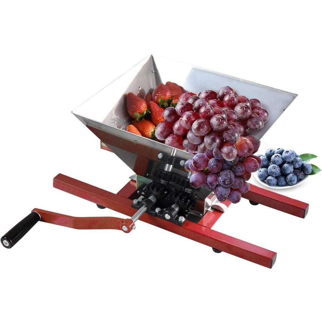 1.8 Gallon Manual Fruit Crusher for Fruit Pressing Juicer - Adler's Store