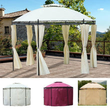 Load image into Gallery viewer, 11 Ft 2-Tier Round Roof Gazebo - Adler&#39;s Store