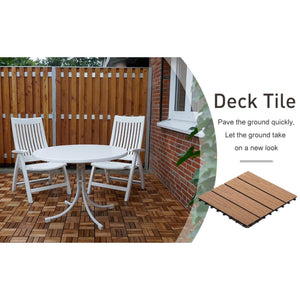 12 x 12 Inch Interlocking HDPE All Weather Flooring Deck Tiles - Pack of 11 - Adler's Store
