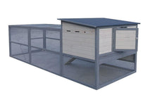 Load image into Gallery viewer, 122 Inch Fir Wooden Chicken Coop with Large Run and Nesting Box - Adler&#39;s Store