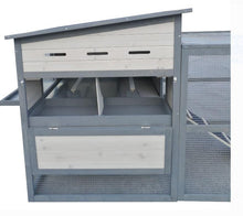 Load image into Gallery viewer, 122 Inch Fir Wooden Chicken Coop with Large Run and Nesting Box - Adler&#39;s Store