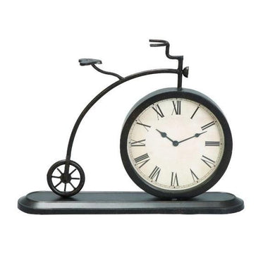 14-inch Carbon Bicycle Loft Desk Clock - Adler's Store