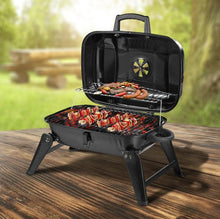 Load image into Gallery viewer, 14 Inch Iron Folding Tabletop Charcoal BBQ Grill - Adler&#39;s Store