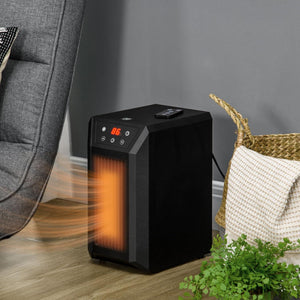 1500W Portable Fast Heating 3 Mode Electric Space Heater with Remote - Adler's Store