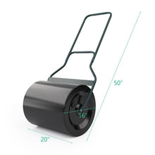 Load image into Gallery viewer, 16 Gallons Lawn Roller Steel Drum Roller with U-Shaped Push Tow Handle - Adler&#39;s Store