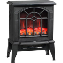Load image into Gallery viewer, 18 Inch Electric Fireplace 750W/1500W Heater with Realistic Flames and Logs - Adler&#39;s Store