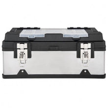 Load image into Gallery viewer, 18 Inch Stainless Steel and Plastic Tool Box - Adler&#39;s Store