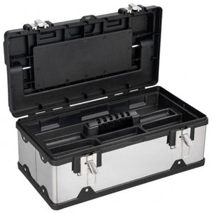 18 Inch Stainless Steel and Plastic Tool Box - Adler's Store