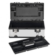Load image into Gallery viewer, 18 Inch Stainless Steel and Plastic Tool Box - Adler&#39;s Store