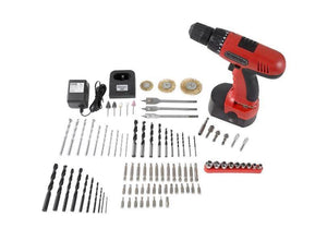 18 Volt Cordless Drill Set with Drill Bit Set and Carrying Case - Adler's Store