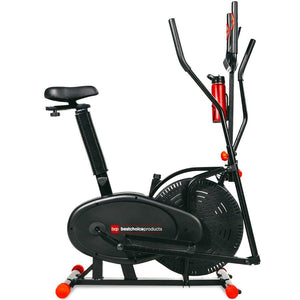 2-in-1 Elliptical Exercise Bike with LCD Screen - Adler's Store