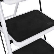 Load image into Gallery viewer, 2-in-1 Folding Non-Slip 4 Step Ladder with Arm Rails - Adler&#39;s Store