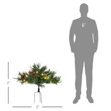 Load image into Gallery viewer, 2 Pack Pre-lit Cordless Artificial Christmas Tree - Adler&#39;s Store