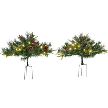 Load image into Gallery viewer, 2 Pack Pre-lit Cordless Artificial Christmas Tree - Adler&#39;s Store