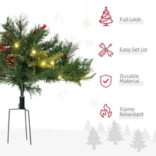 Load image into Gallery viewer, 2 Pack Pre-lit Cordless Artificial Christmas Tree - Adler&#39;s Store