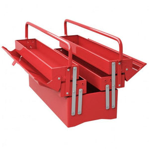 20 Inch Portable 5 Trays Steel Organizer Tool Box - Adler's Store