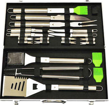 Load image into Gallery viewer, 20 Pcs Pro BBQ Tool Set With Aluminum Carry Case - Adler&#39;s Store