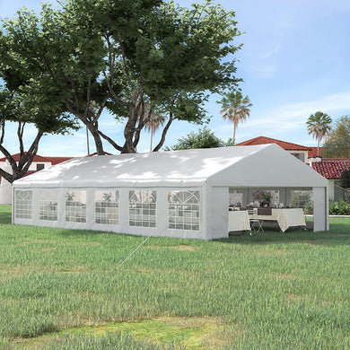 23 x 39 Ft Large Party Tent and Carport with Removable Sidewalls and Windows - Adler's Store