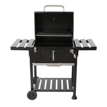 Load image into Gallery viewer, 24 Inch Powder Coated Barrel Charcoal BBQ Grill - Adler&#39;s Store