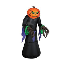 Load image into Gallery viewer, 3.5 Foot Airblown Outdoor Halloween Pumpkin Reaper - Adler&#39;s Store