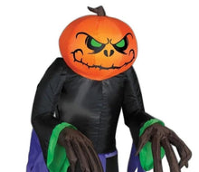 Load image into Gallery viewer, 3.5 Foot Airblown Outdoor Halloween Pumpkin Reaper - Adler&#39;s Store