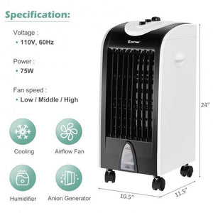 3 in 1 Portable Cooling Fan Humidifier - Adler's Store