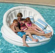 Load image into Gallery viewer, 3-Person Inflatable Lounger Floating Island Pump - Adler&#39;s Store