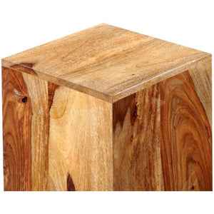 3 Piece Solid Sheesham Wood Plant Stands for Indoor and Outdoor Use - Adler's Store