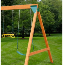 Load image into Gallery viewer, 3-Position Wooden A-Frame Combo Playset - Adler&#39;s Store